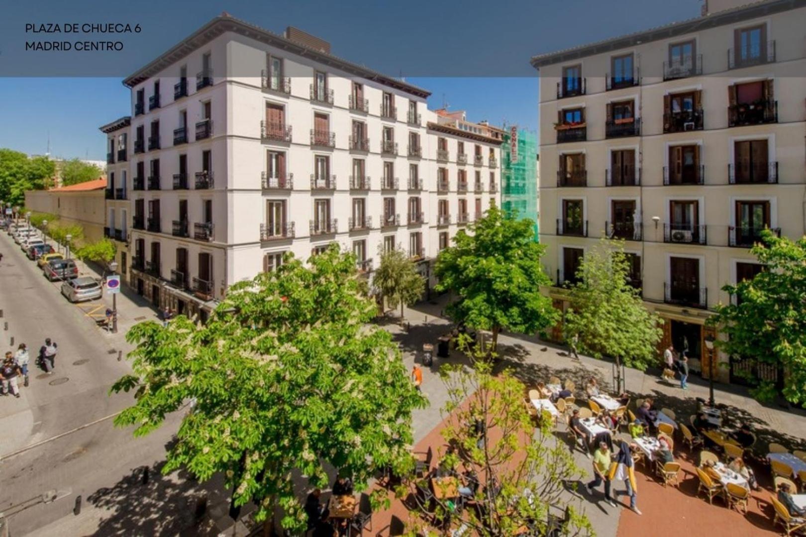 Downtown&New Apt Para 9Pax En La Plaza De Chueca Madrid Ngoại thất bức ảnh